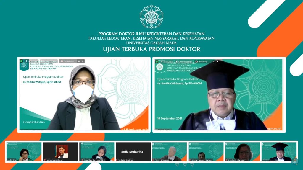 Doktor Ugm Teliti Faktor Penentu Kekambuhan Pada Kesintasan Penderita 