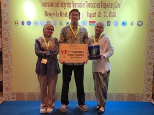 Mahasiswa Program Studi Profesi Dokter angkatan 2023 dan 2024 FK-KMK UGM meraih prestasi di RESPIQUIZZ 2025. RESPIQUIZZ merupakan salah satu cabang perlombaan di RESPINA Competition 2025.